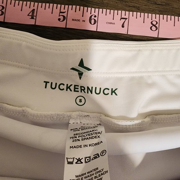 Tuckernuck White and Fresh Buds Tennis Skirt NWT White Small - Picture 7 of 9